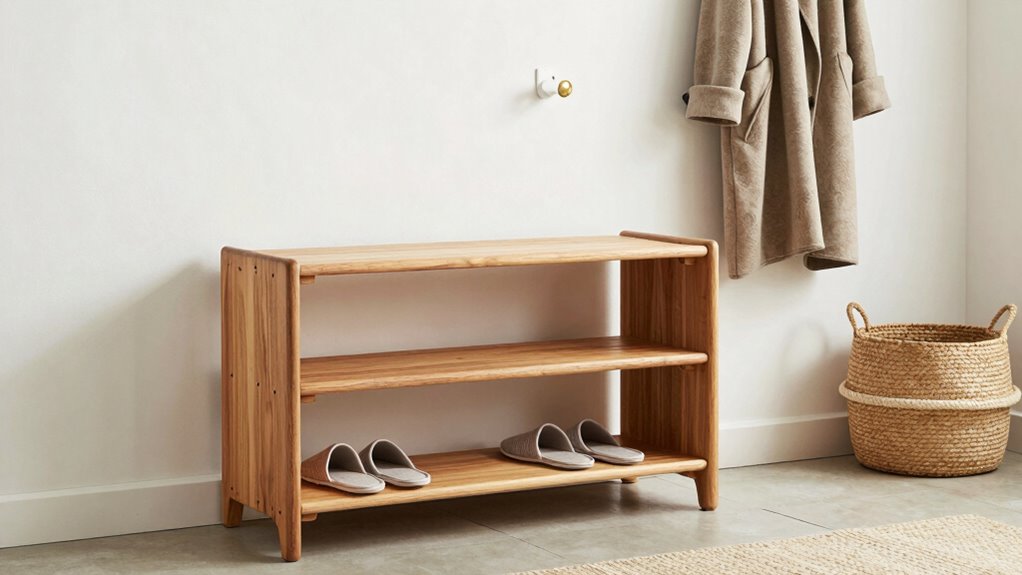 custom entryway shoe organizer