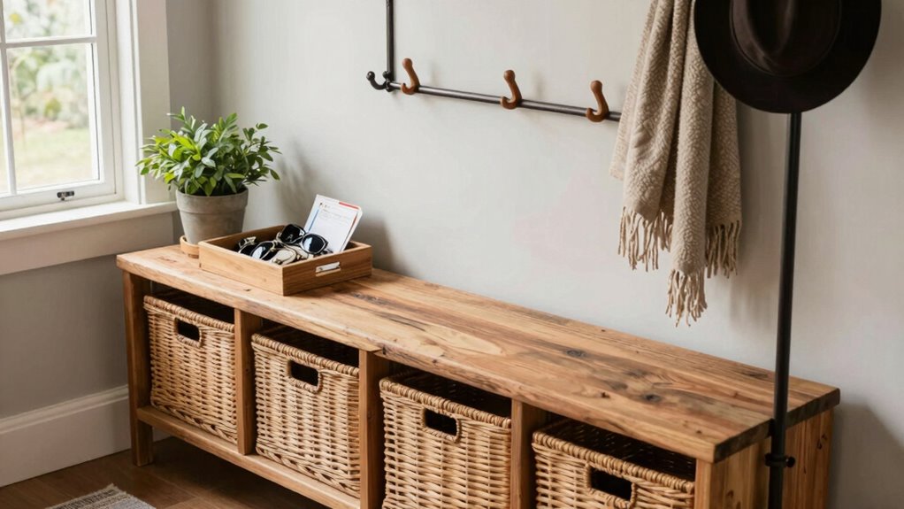 custom functional shoe bench