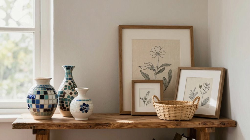 declutter seasonal and unused decor