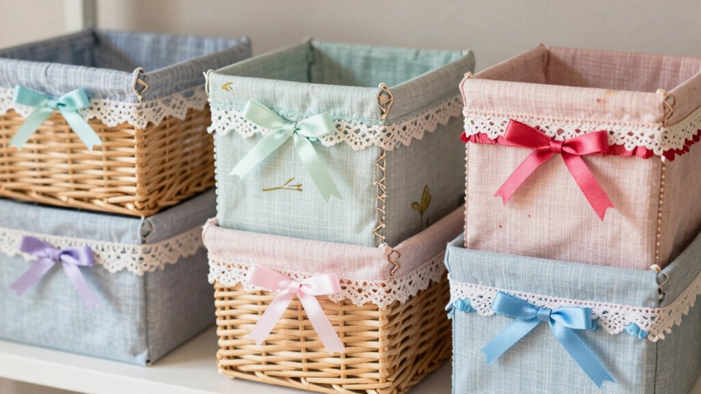 decorate and personalize storage
