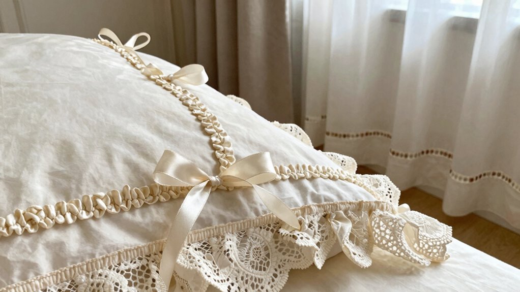 decorate textiles with trims