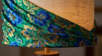 decorative fabric lampshade wrap