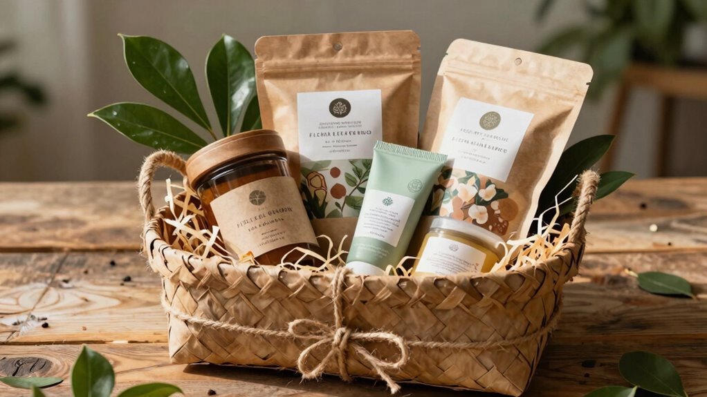 eco friendly gift basket materials