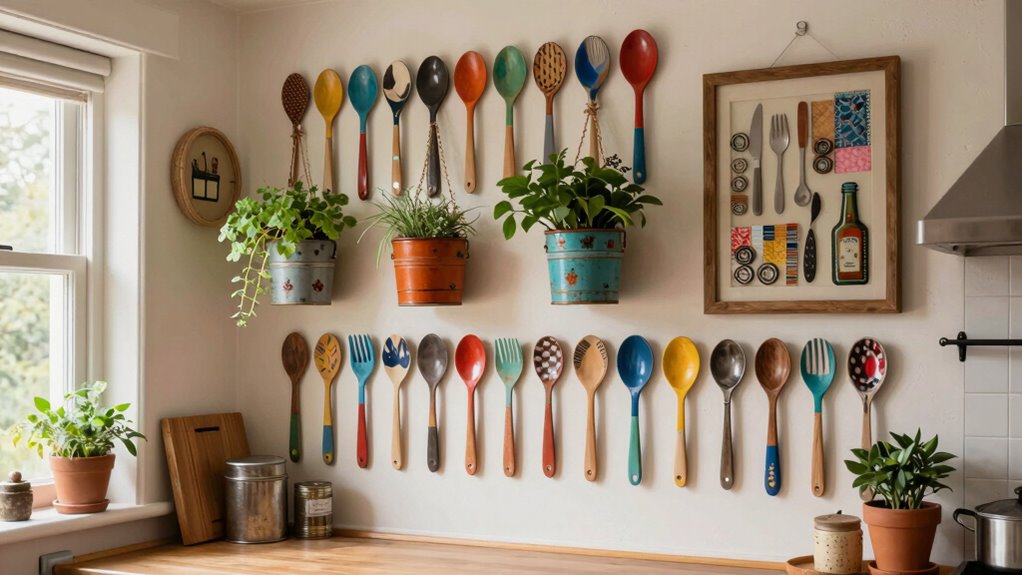 eco friendly layered wall art