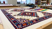 efficient layout for tufting