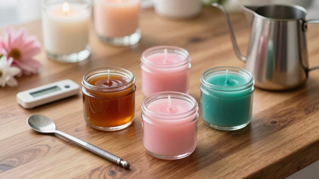 efficient small batch candle making