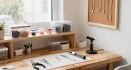 efficient small jewelry studio