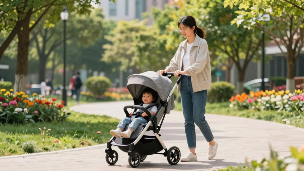 efficient strollers for solo parents