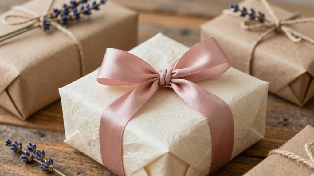 elegant handmade gift wrapping