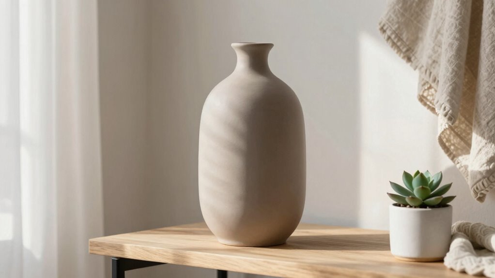 elegant muted textured ceramics