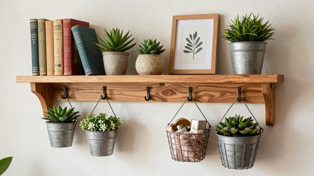 enhance shelves with accessories