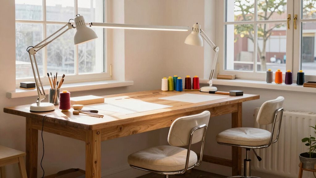 enhanced workspace for crafting