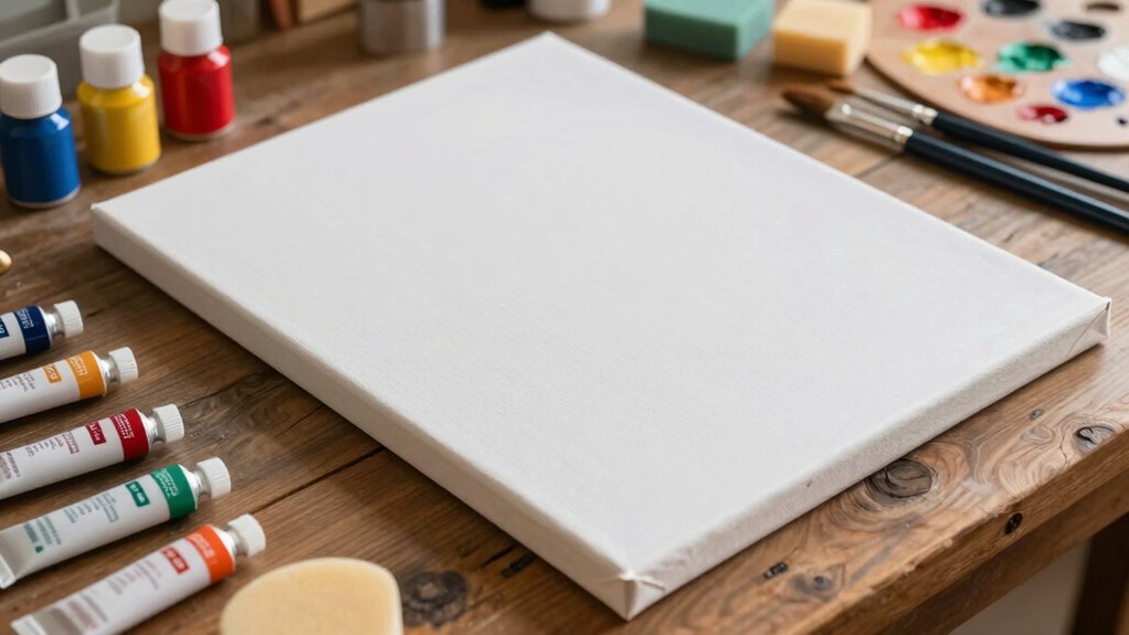 essential canvas art supplies