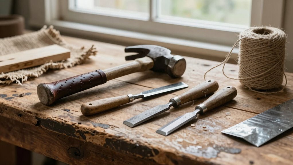 essential tools for rustic decor
