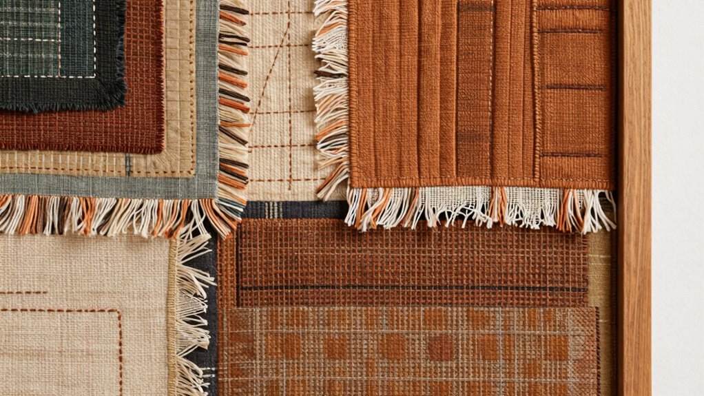 fabric textures color blending
