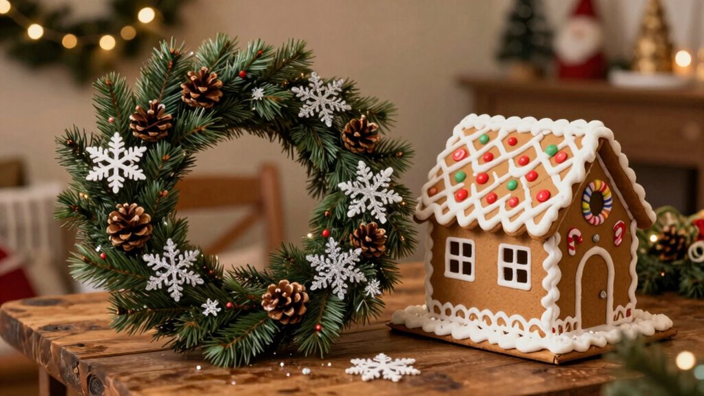 festive seasonal handmade decorations