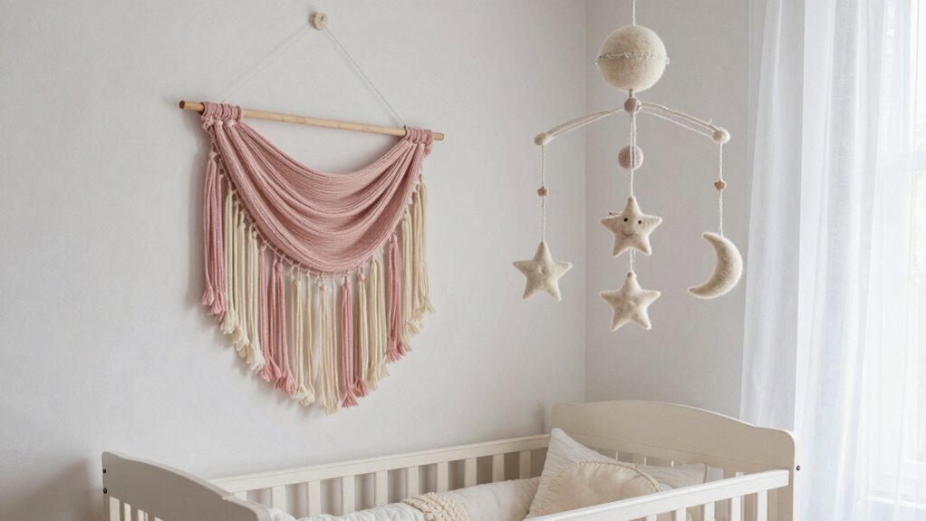 gentle pastel nursery colors