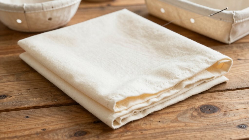 handcrafted quilted bread liner