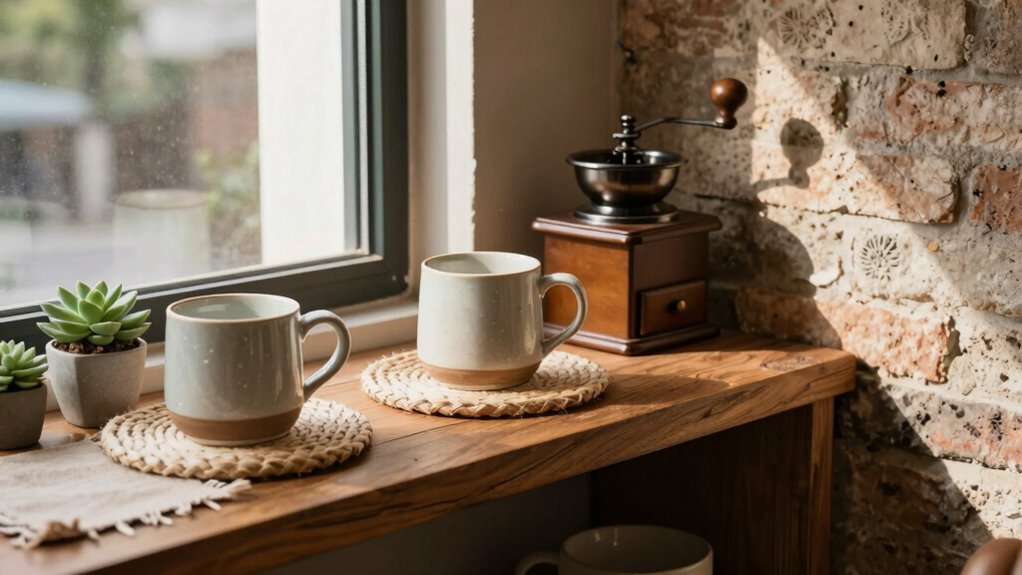 handmade eco friendly coffee nook