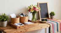 handmade entryway organization ideas
