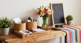 handmade entryway organization ideas