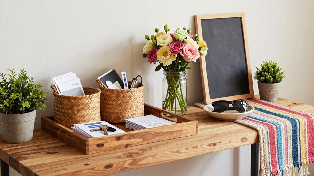 handmade entryway organization ideas