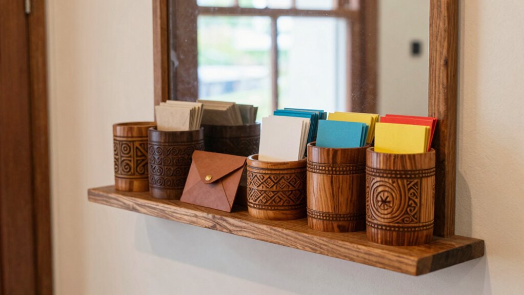 handmade entryway organization solutions