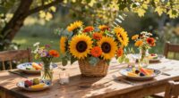 handmade late summer decor
