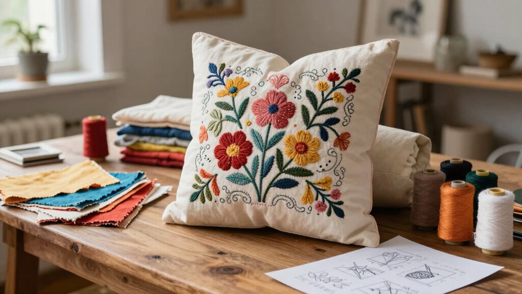 handmade personalized textile decor