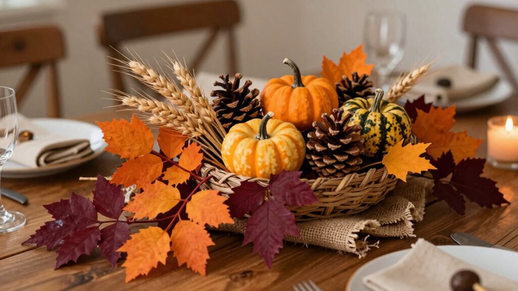 handmade thanksgiving centerpieces