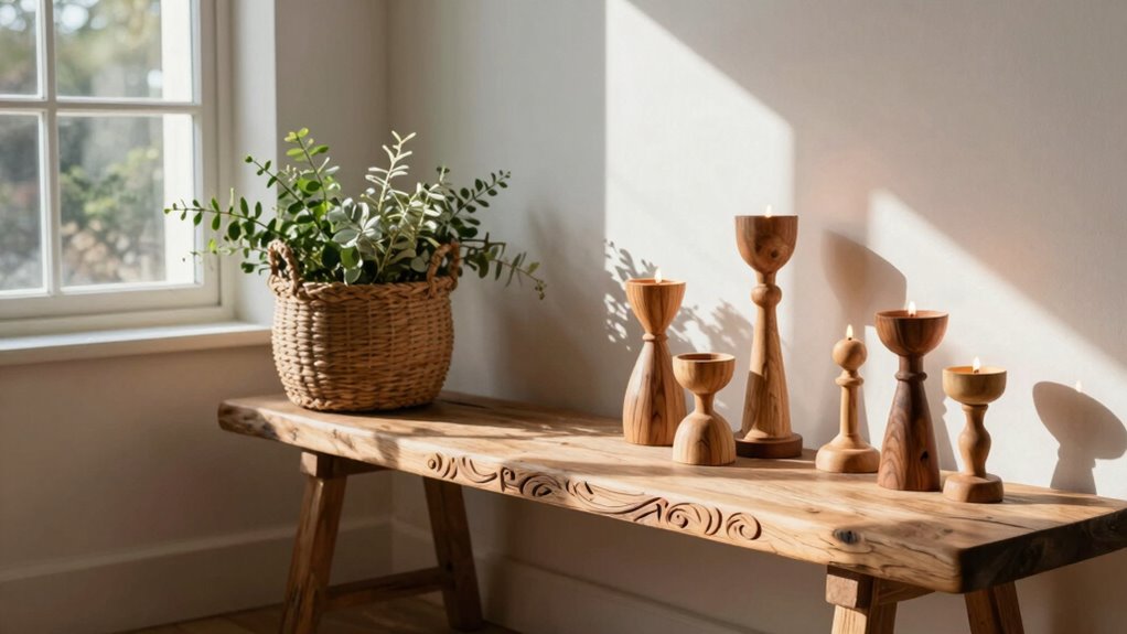 handmade wooden decor warmth