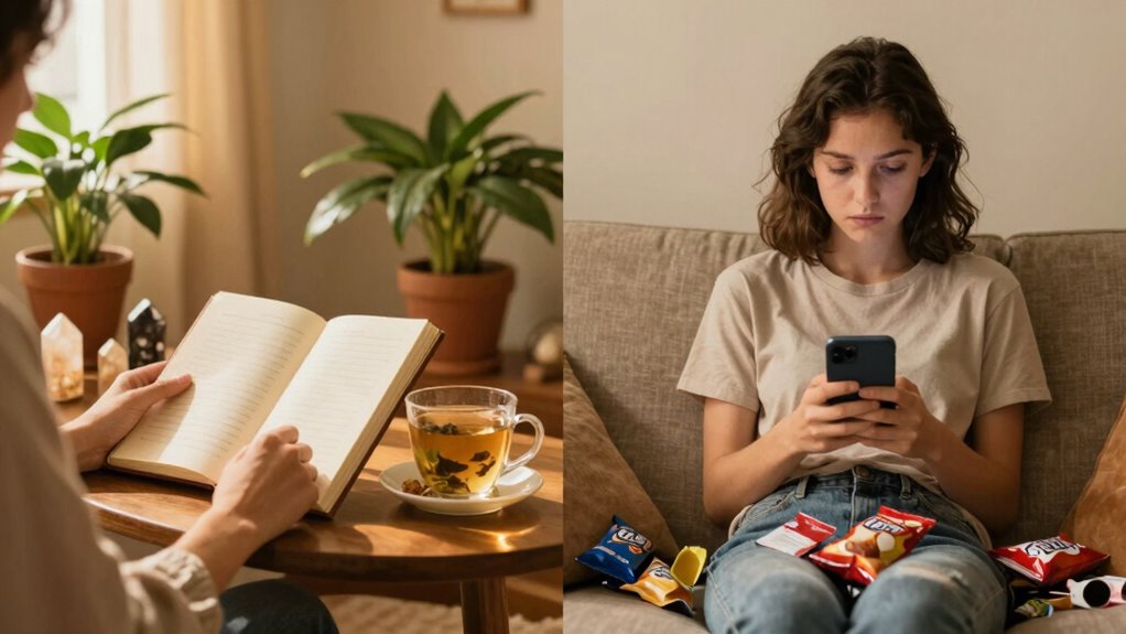 healing vs numbing purchases