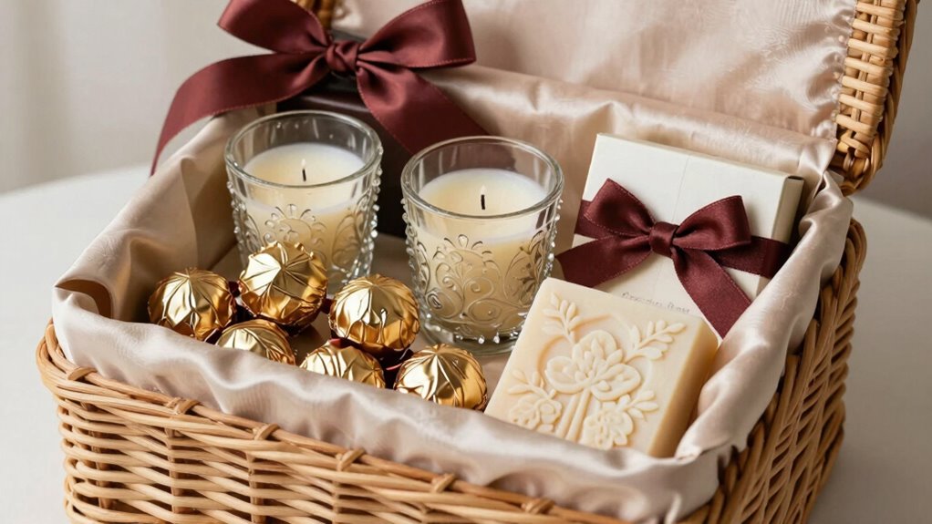 luxurious elegant gift presentation