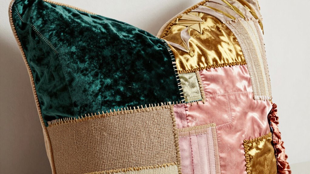 luxurious textured pillow creations