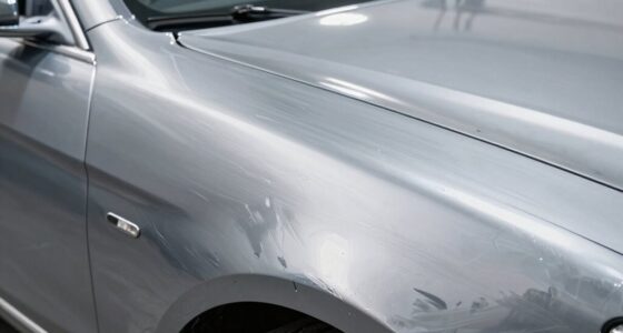 metallic paint streaks fix