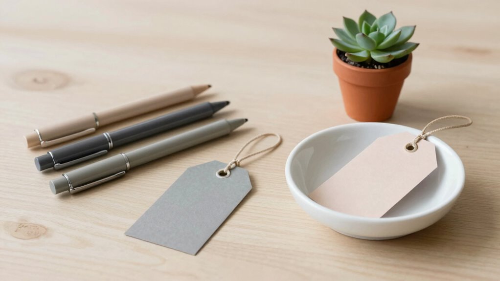 minimal color personalized details