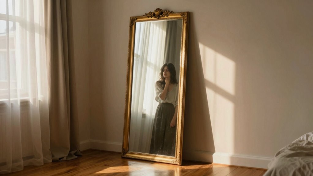 mirrors reflect inner healing