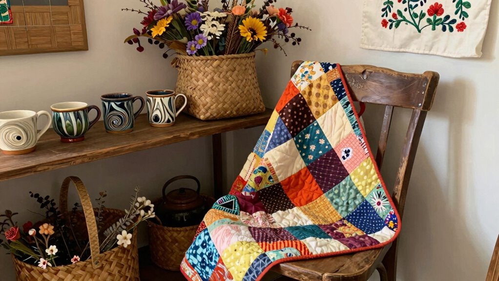 mix textures and colors