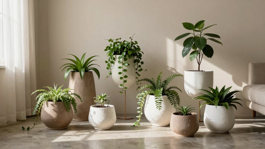 neutral plant holder designs