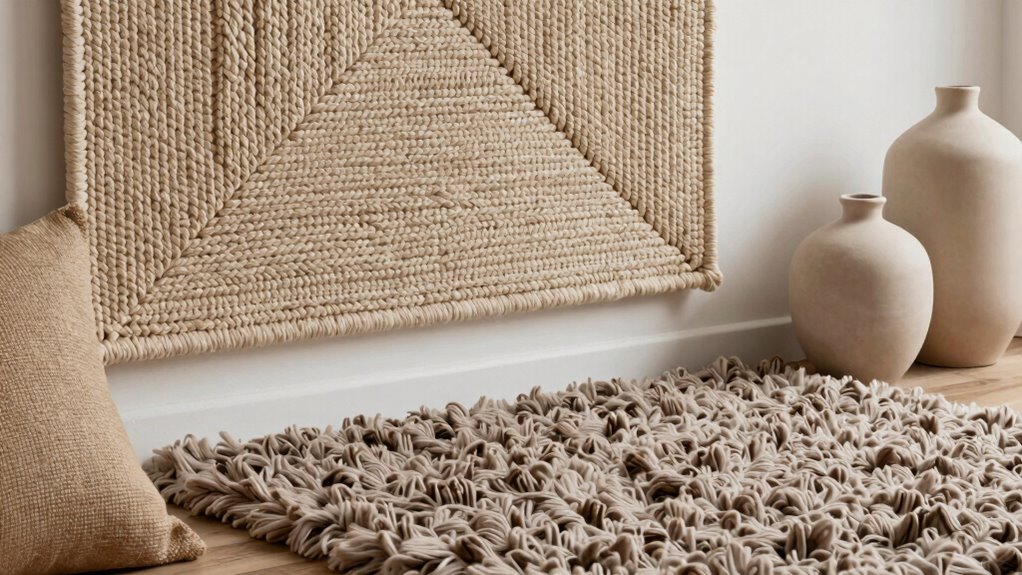 neutral textured tactile elements