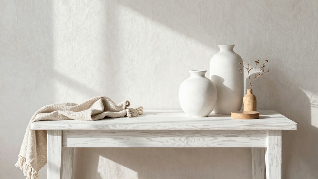 neutral tones enhance seasonal decor