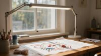 optimal lighting for crafts