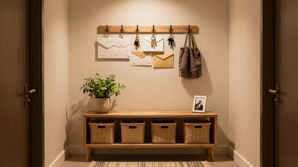 organized entryway for stability