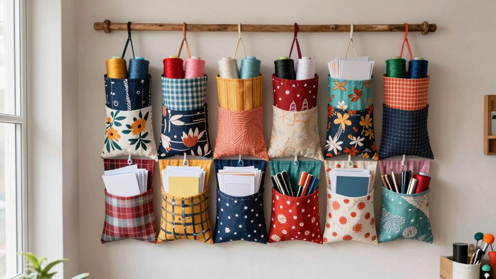 organized hanging storage solutions