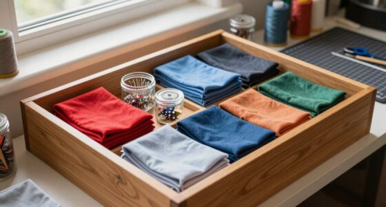organized scrap storage tips
