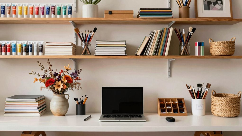 organized space boosts creativity