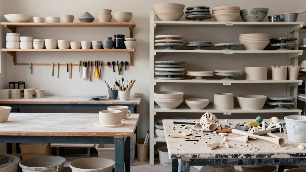 organized studio creative flow
