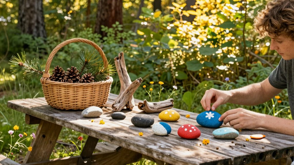 outdoor nature craft ideas