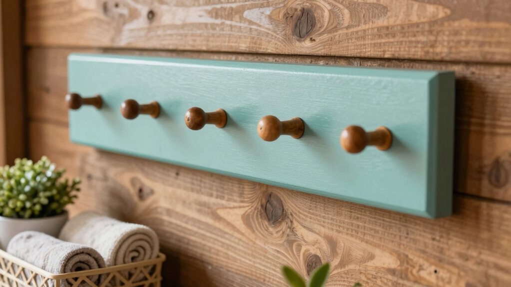 painted peg rail tutorial
