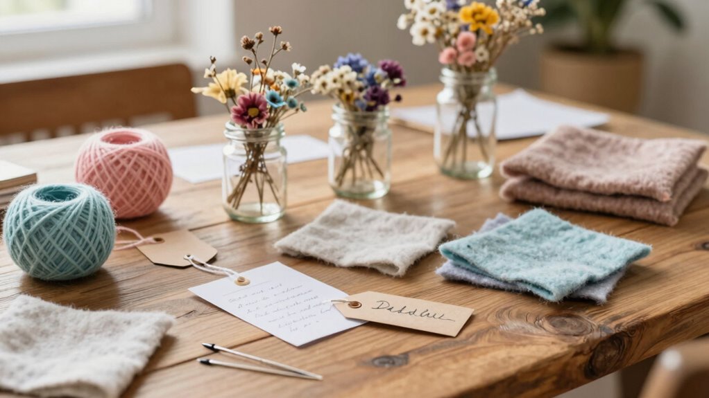 personal meaningful crafting materials